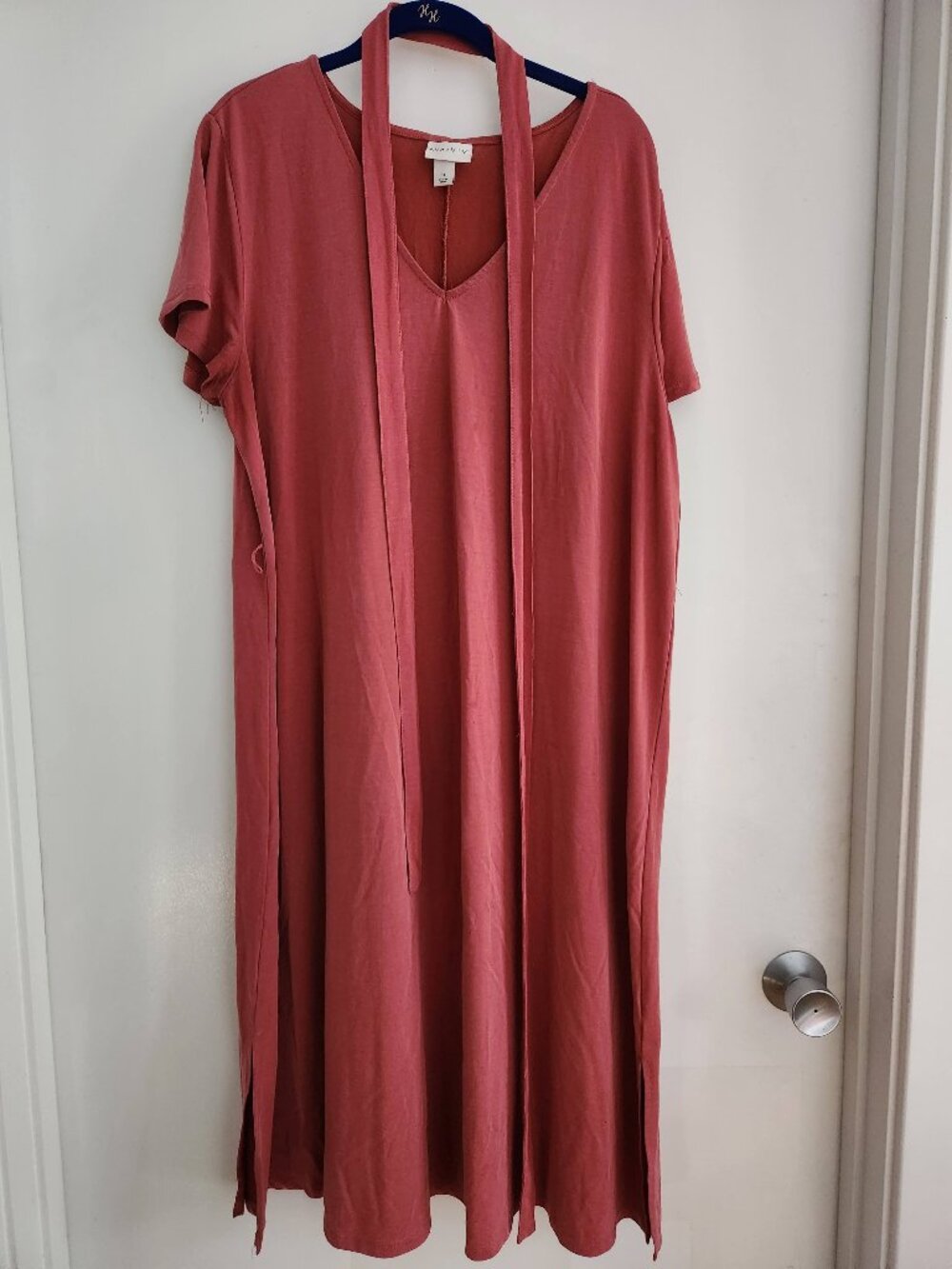 Ava & Viv size 1X dress with tie